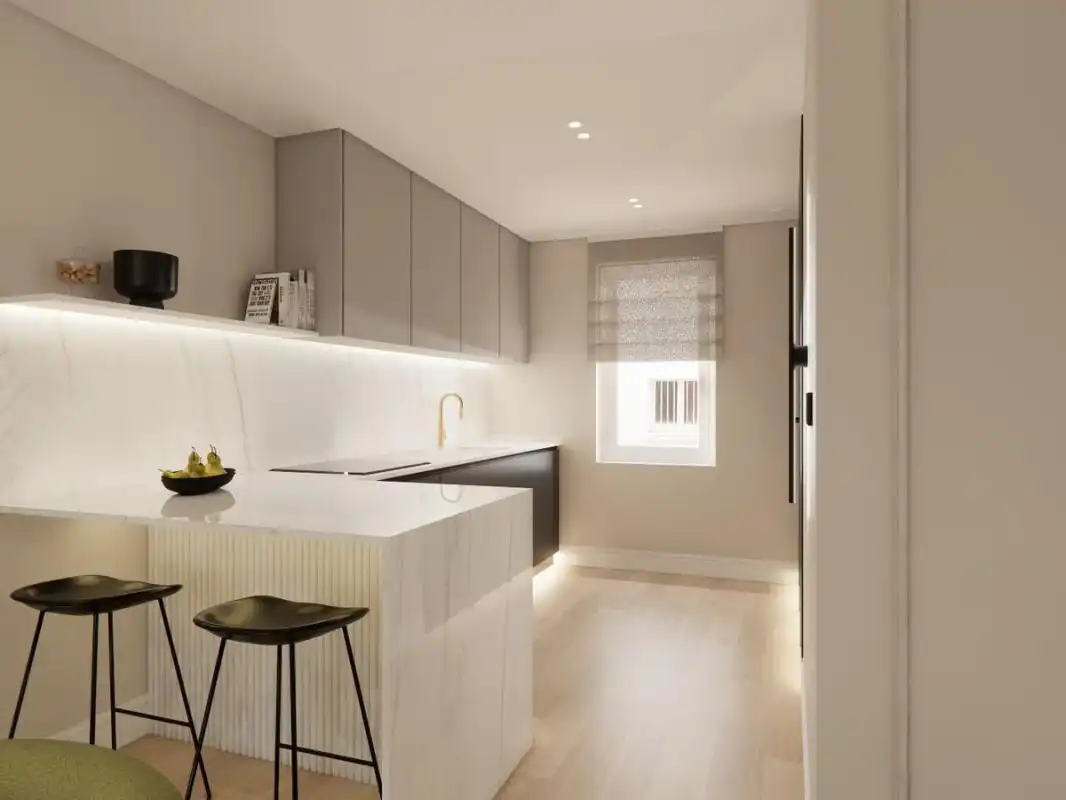 Cocina de Piso en venta en Madrid con Aire acondicionado, Calefacción y Amueblado