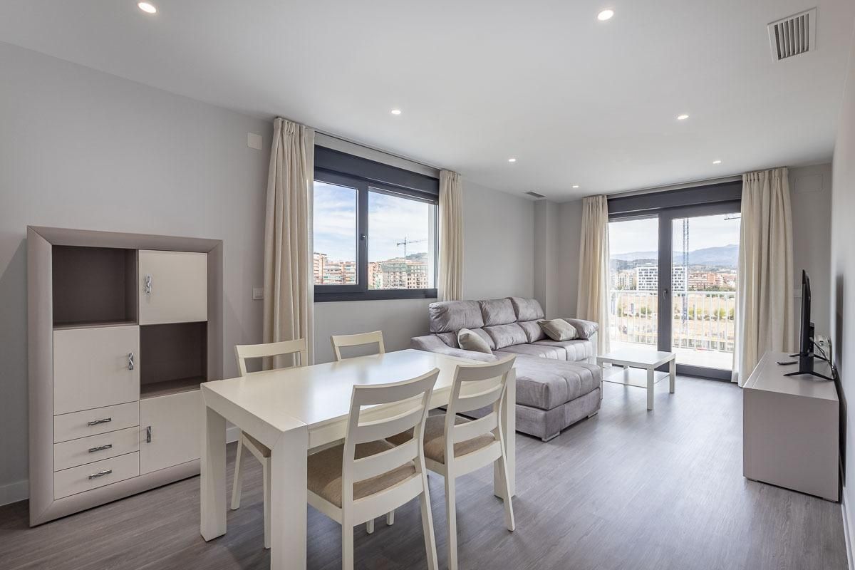 Sala d'estar de Pis de lloguer en  Granada Capital amb Aire condicionat, Calefacció i Terrassa