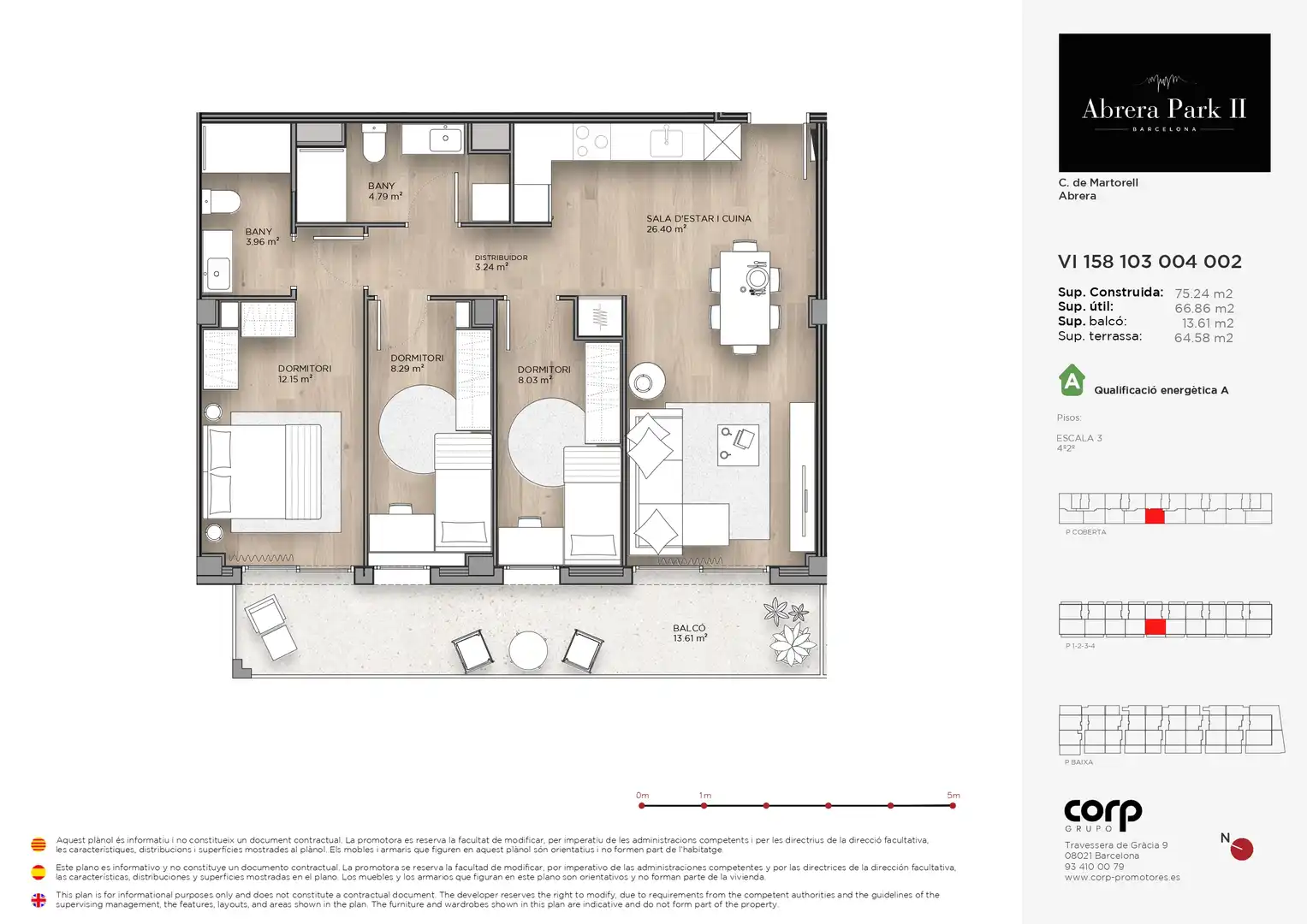 New build Flat with lift for sale in Calle Martorell esquina Calle torrentet