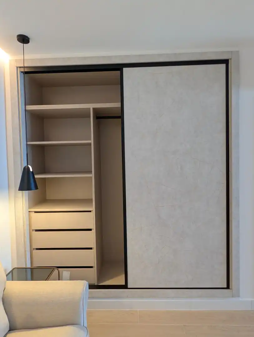 Bedroom of Flat for rent in Sanlúcar la Mayor  with Air Conditioner, Heating and Furnished