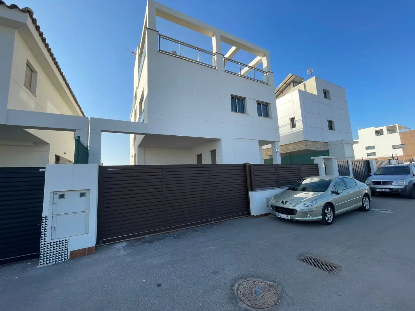 Vista exterior de Casa o chalet en venta en Burriana / Borriana con Aire acondicionado, Jardín privado y Trastero
