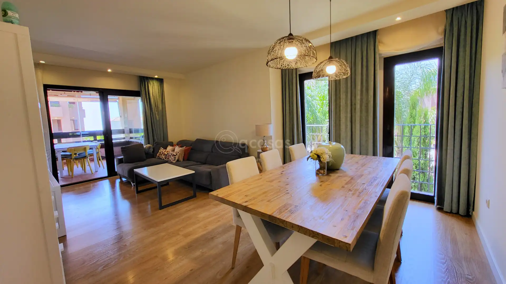 Dining room of Flat for sale in Benalmádena  with Air Conditioner, Terrace and Furnished