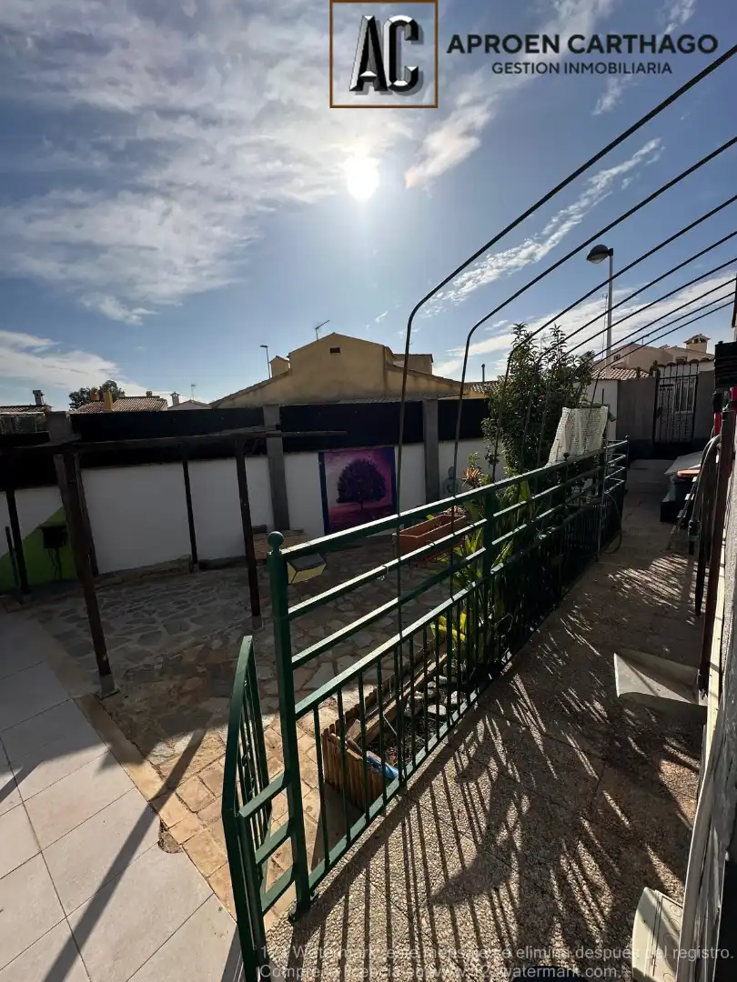 Vista exterior de Casa o chalet en venta en Cartagena con Aire acondicionado, Calefacción y Jardín privado