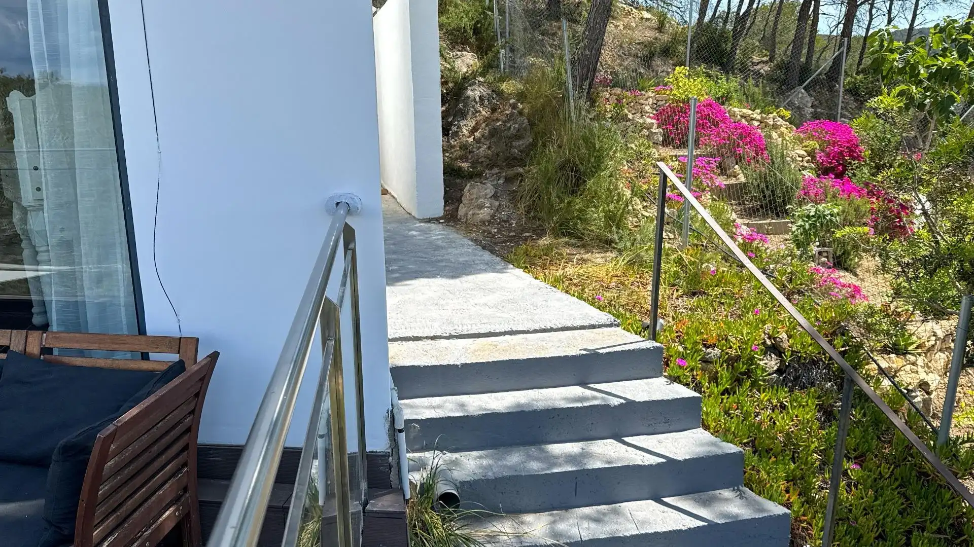 Terraza de Casa o chalet en venta en Olivella con Aire acondicionado, Calefacción y Jardín privado