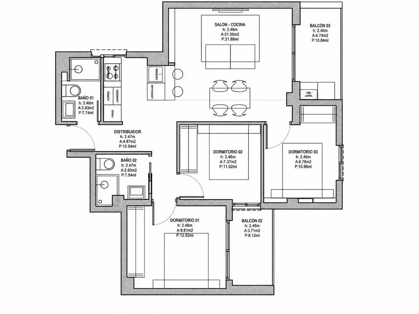 Wohnung mit Aufzug zum Verkauf in caballero del bosque, imagen 18