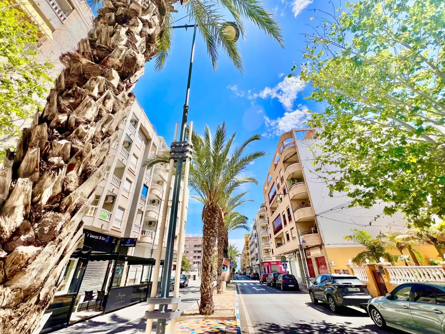 Außenansicht von Wohnungen zum Verkauf in Torrevieja mit Klimaanlage, Heizung und Möbliert