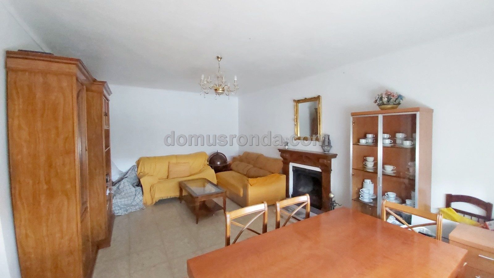 Living room of House or chalet for sale in Benaoján  with Air Conditioner, Private garden and Terrace