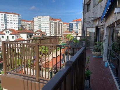 Balcony of Flat for sale in Santiago de Compostela   with Terrace