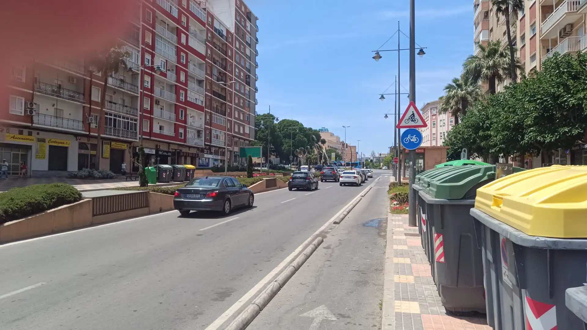 Vista exterior de Piso en venta en Cartagena con Aire acondicionado, Amueblado y Balcón