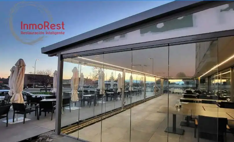 Terraza de Local de alquiler en Madrid con Aire acondicionado