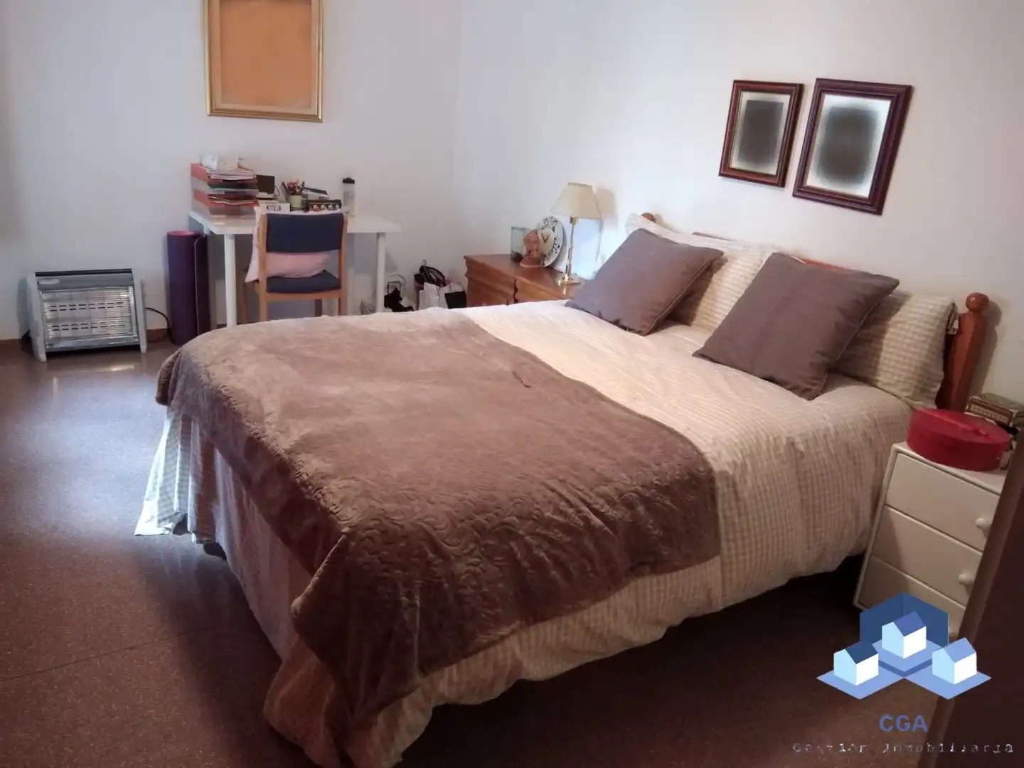 Bedroom of Flat for sale in Lorca  with Air Conditioner and Furnished