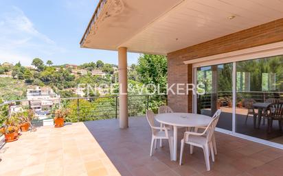 Vista exterior de Casa o xalet en venda en Santa Susanna amb Aire condicionat, Calefacció i Jardí privat