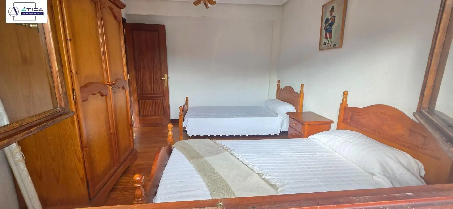Habitación de Casa adosada en venta en Bárcena de Cicero con Jardín privado, Amueblado y Balcón