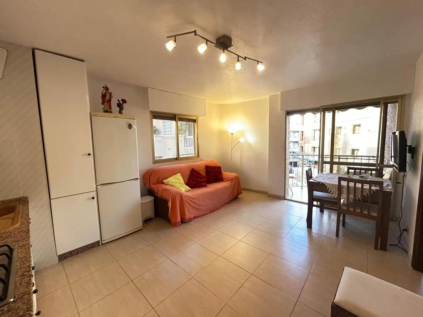 Wohnzimmer von Wohnung zum Verkauf in San Pedro del Pinatar mit Möbliert, Mikrowelle und Fernseher