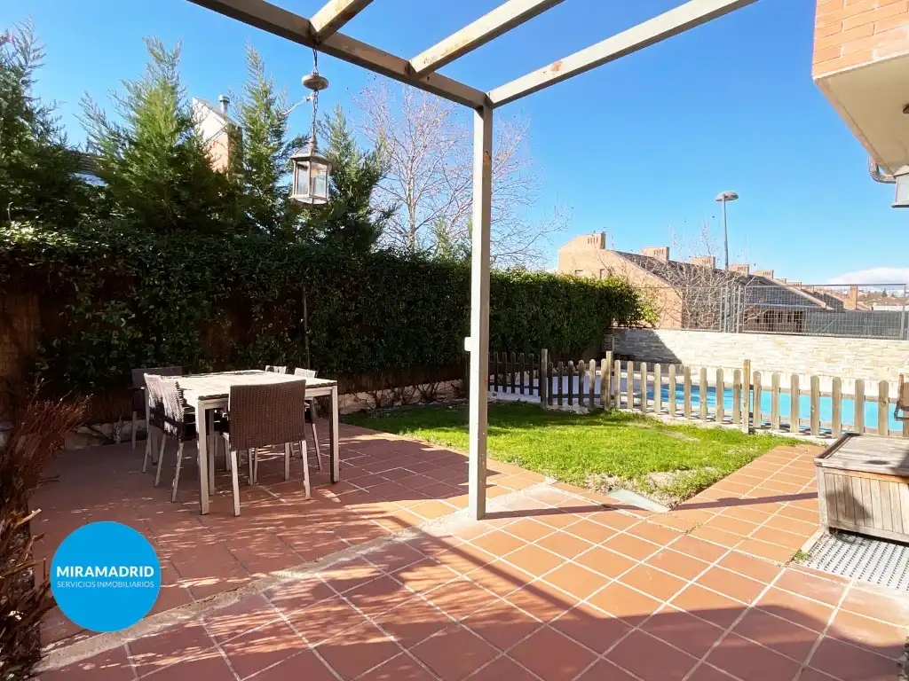Terraza de Casa o chalet en venta en Paracuellos de Jarama con Piscina