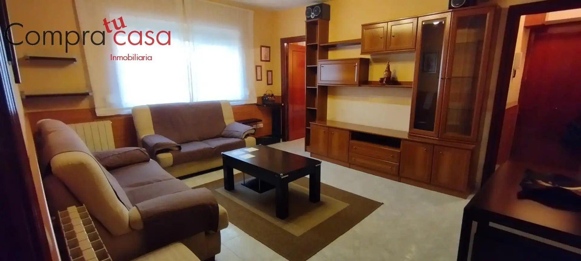 Sala de estar de Piso en venta en Segovia con Calefacción, Trastero y Amueblado
