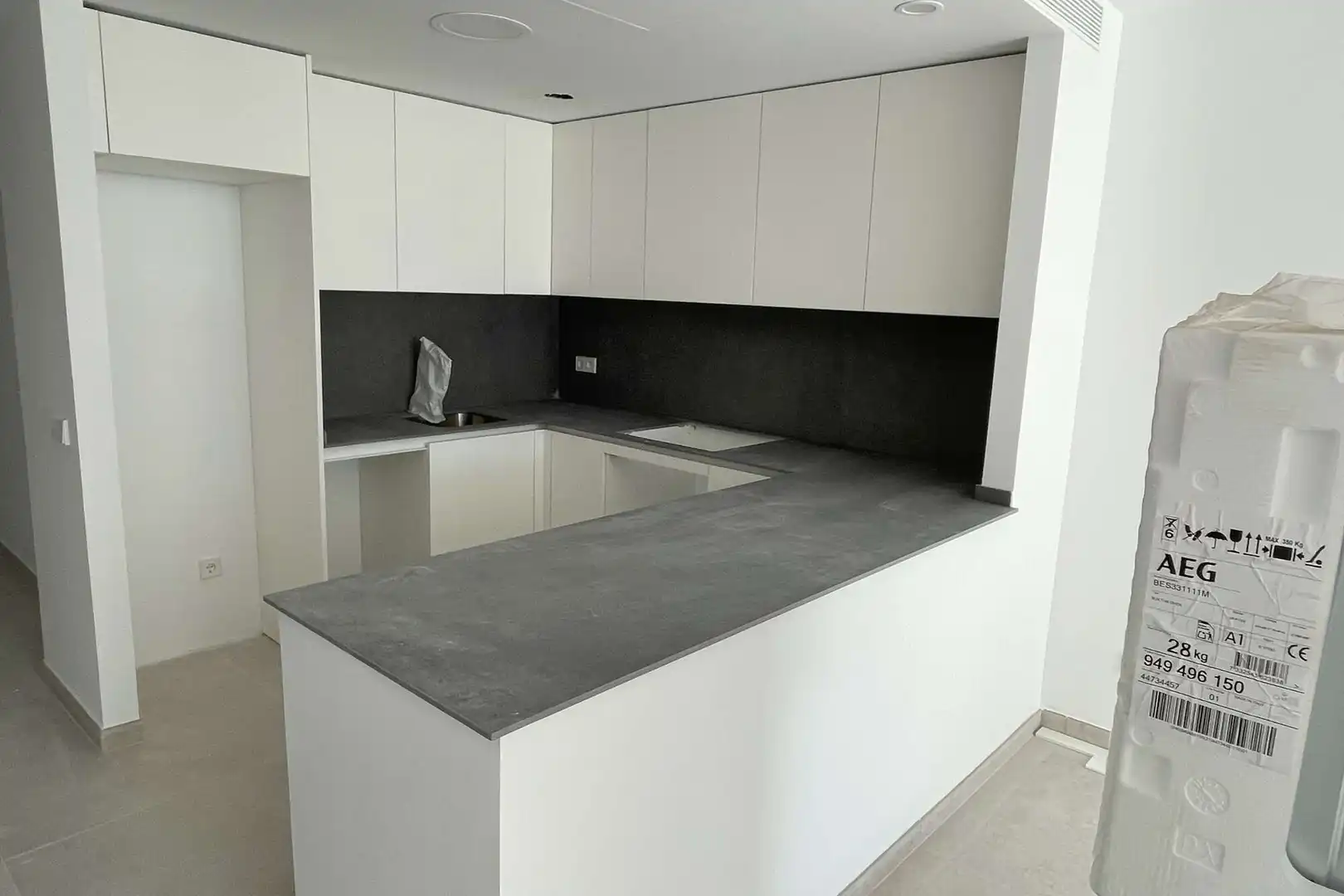 Cuina de Planta baixa en venda en Capdepera amb Aire condicionat, Terrassa i Moblat