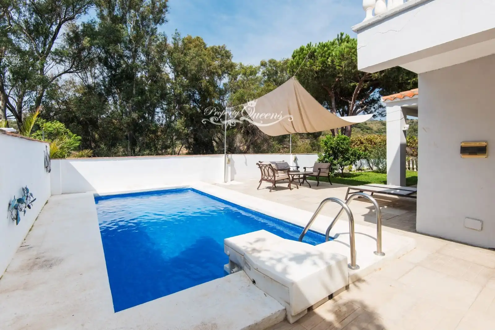 Piscina de Casa o xalet de lloguer en Marbella amb Aire condicionat, Terrassa i Piscina