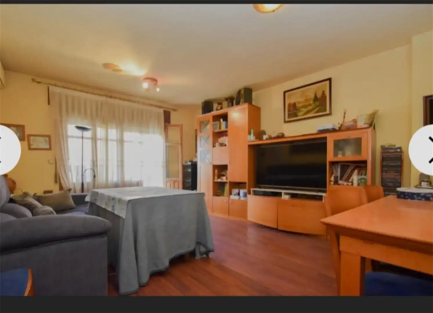 Sala de estar de Casa adosada en venta en Baza con Aire acondicionado, Amueblado y Balcón