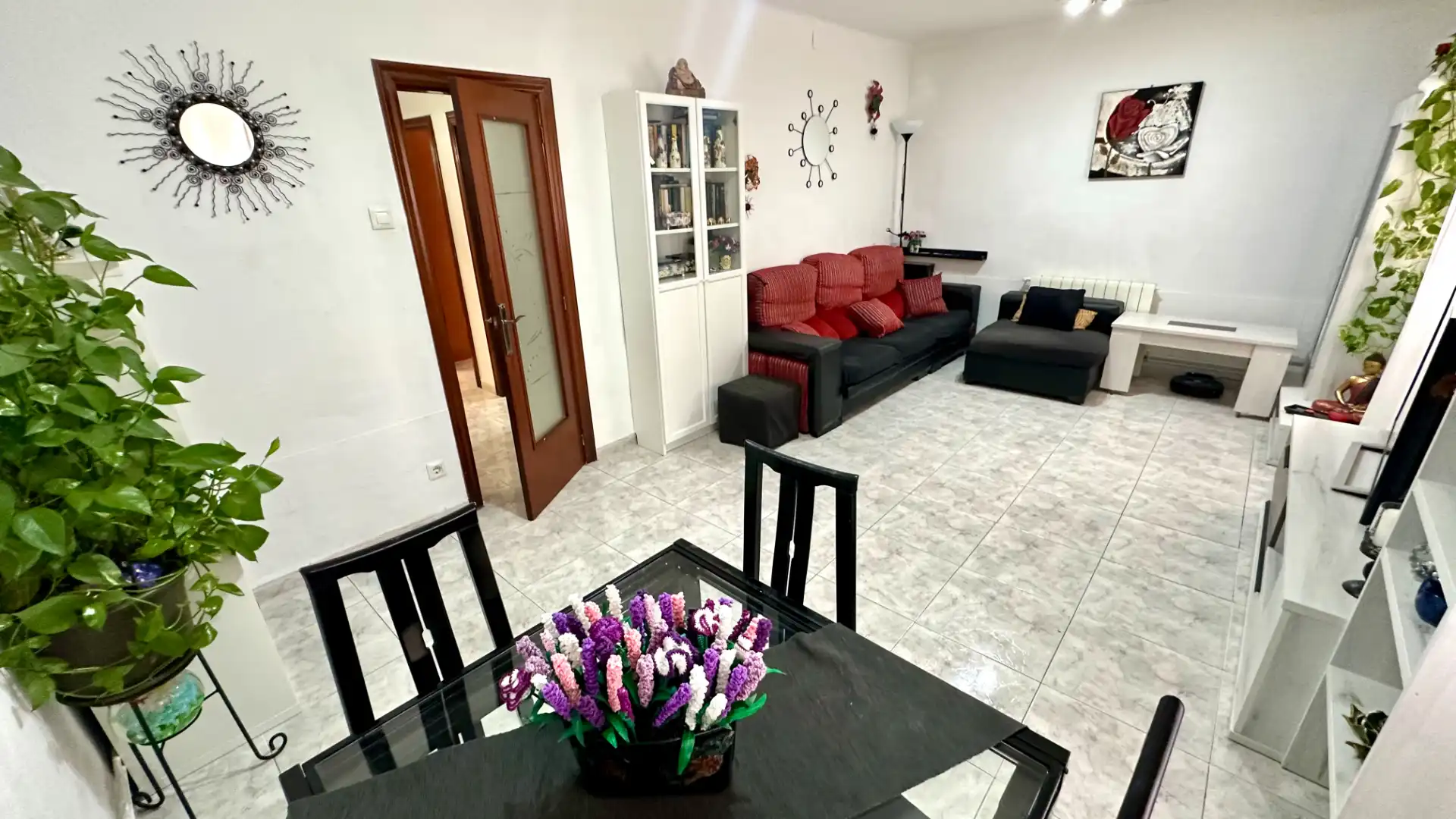 Sala de estar de Planta baja en venta en Barcelona con Aire acondicionado, Calefacción y Terraza