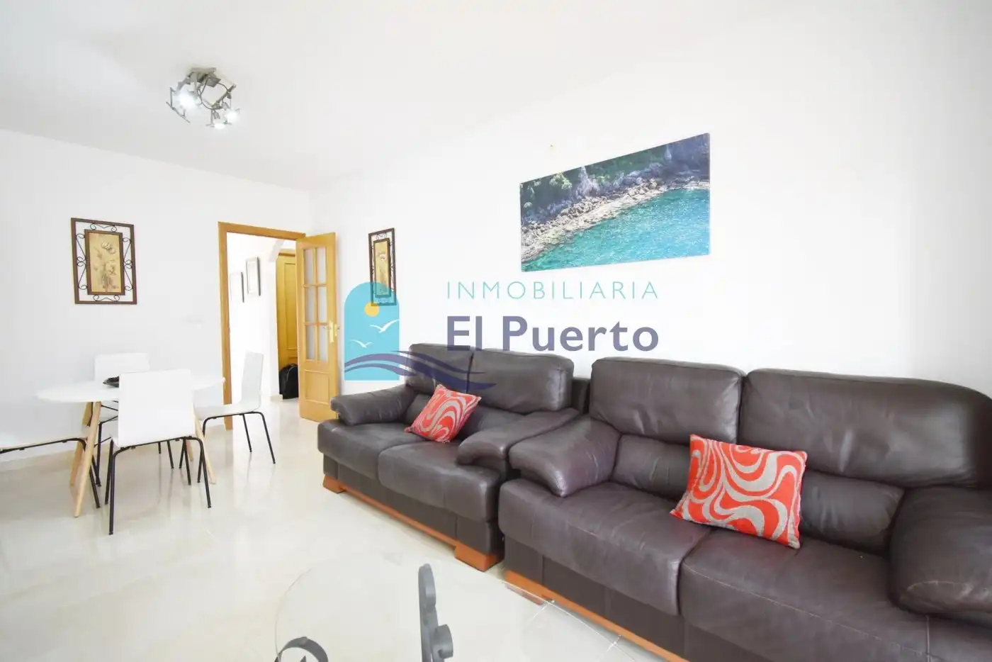 Sala de estar de Apartamento en venta en Mazarrón con Aire acondicionado, Jardín privado y Terraza