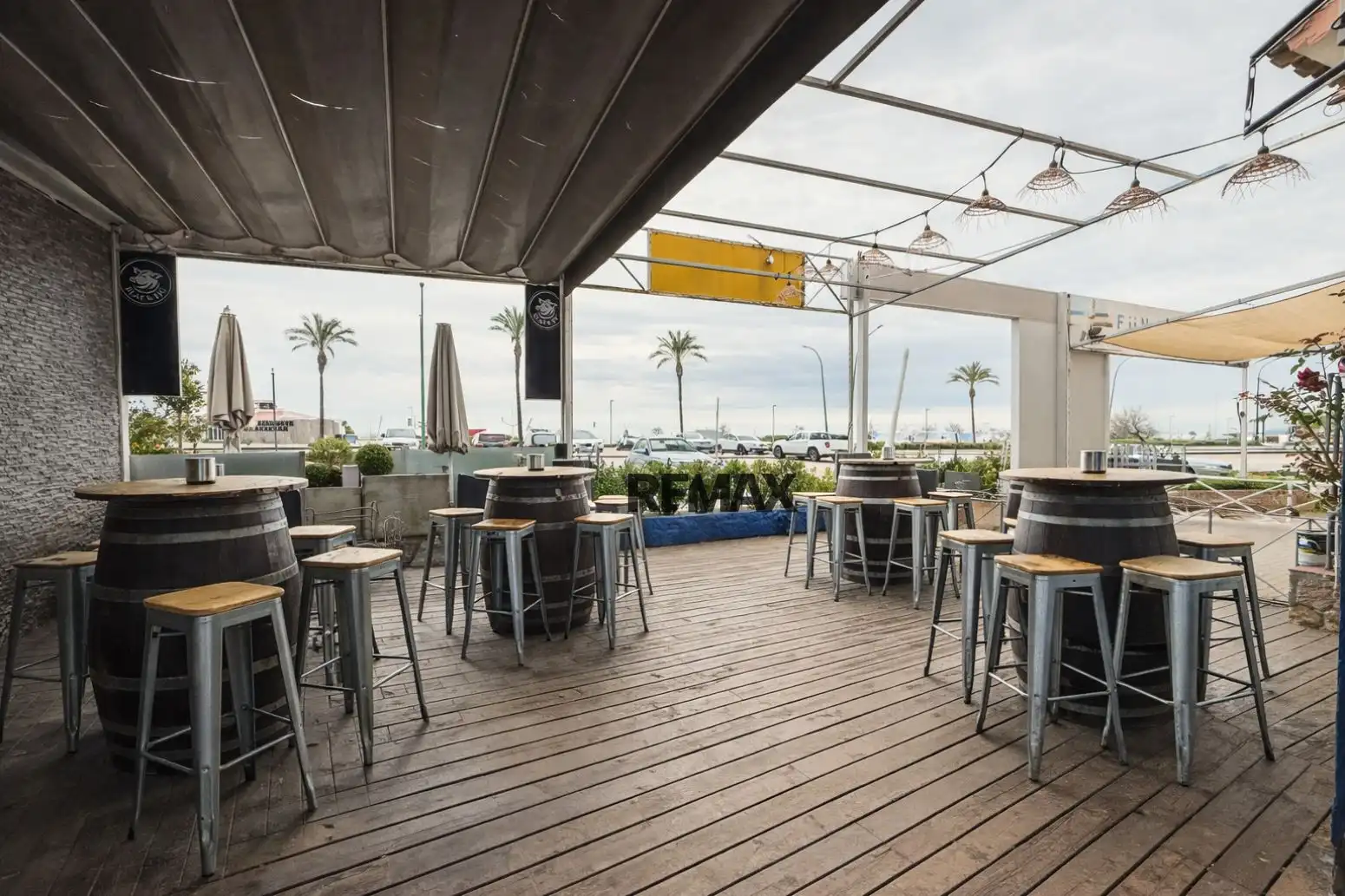 Terrassa de Local de lloguer en Empuriabrava amb Aire condicionat i Terrassa