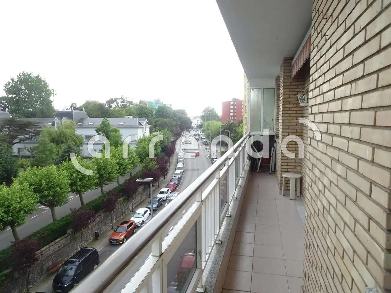 Außenansicht von Wohnung zur Miete in Santander mit Heizung, Terrasse und Möbliert