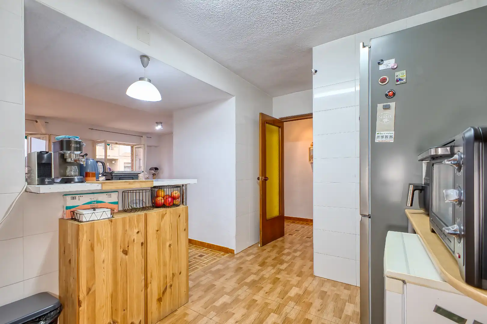 Küche von Wohnung zum Verkauf in Mutxamel mit Parkett, Terrasse und Möbliert