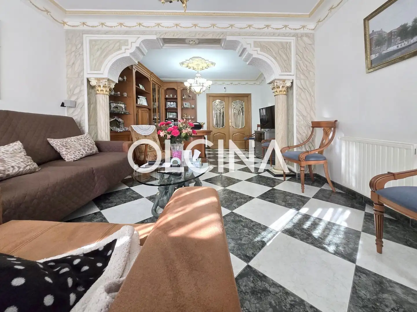 Living room of Houses for sale in Beniarrés  with Terrace, Storage room and Furnished