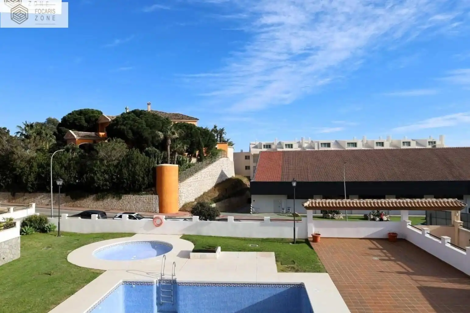 Vista exterior de Dúplex en venta en Benalmádena con Aire acondicionado, Jardín privado y Terraza
