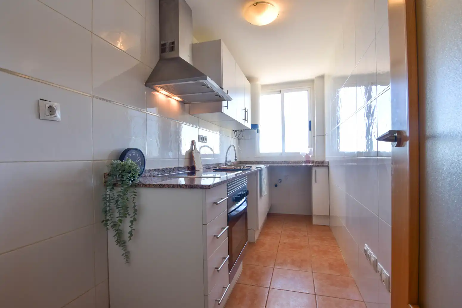 Kitchen of Flat for sale in Museros  with Swimming Pool, Balcony and Community pool