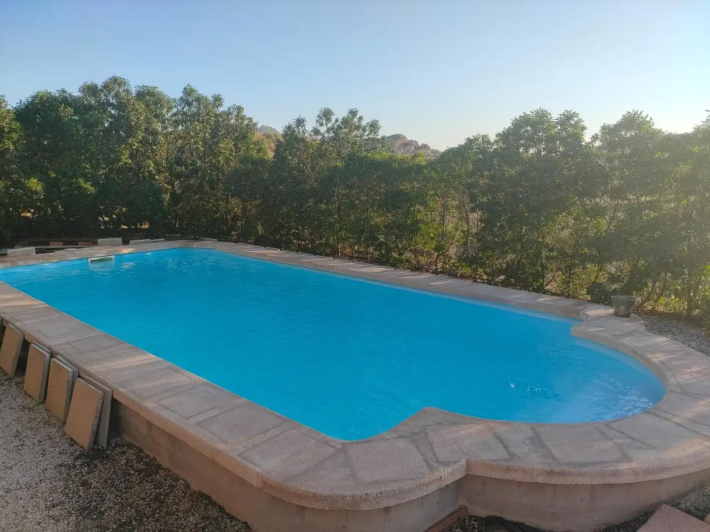 Swimming pool of Country homes for sale in Agost  with Air Conditioner, Private garden and Storage room