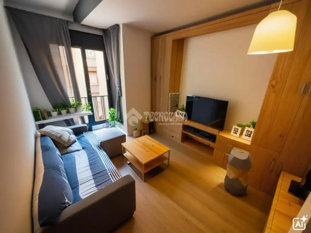 Sala de estar de Piso en venta en Madrid