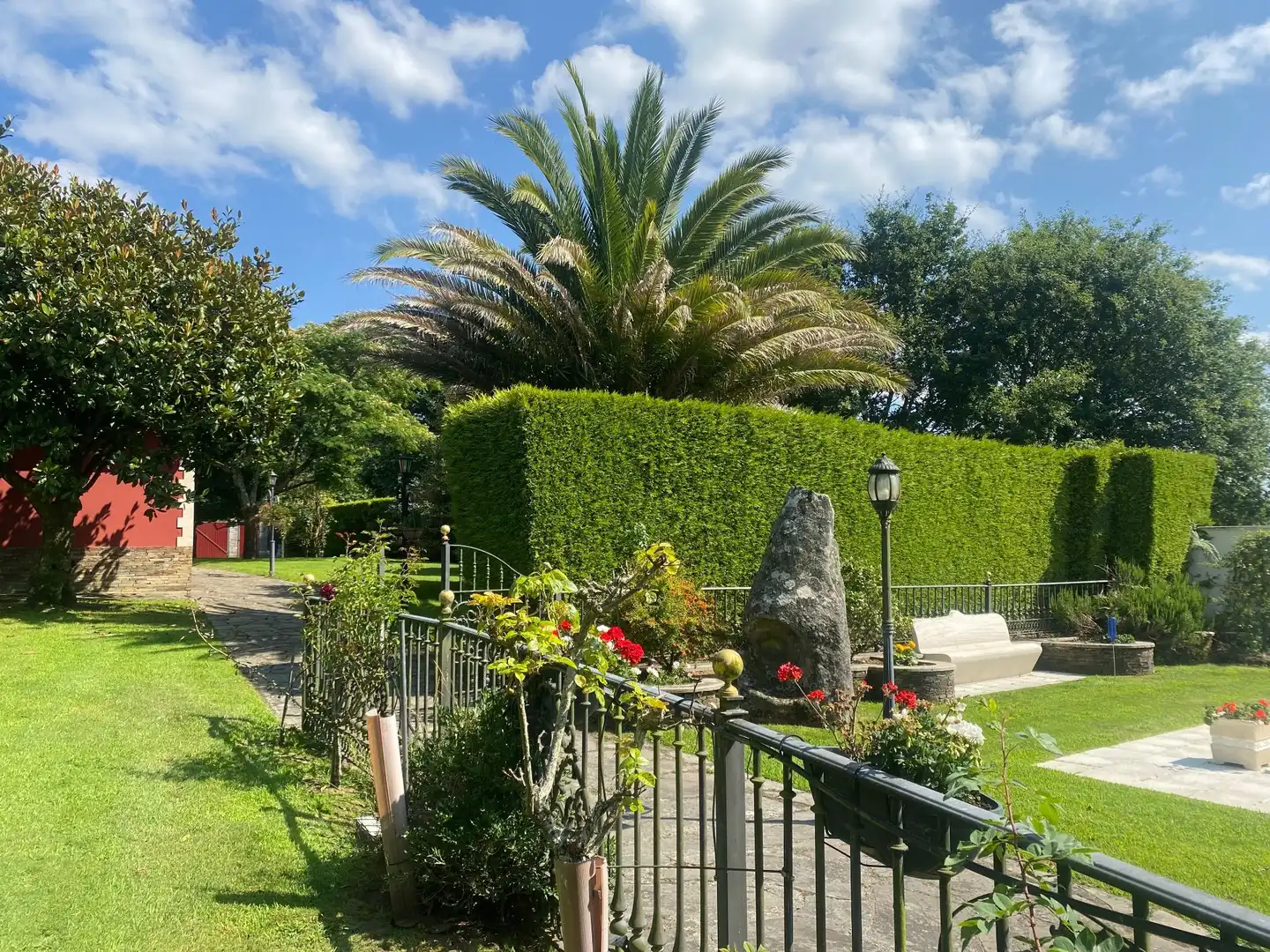 Jardín de Casa o chalet en venta en Lugo con Calefacción, Piscina y Amueblado