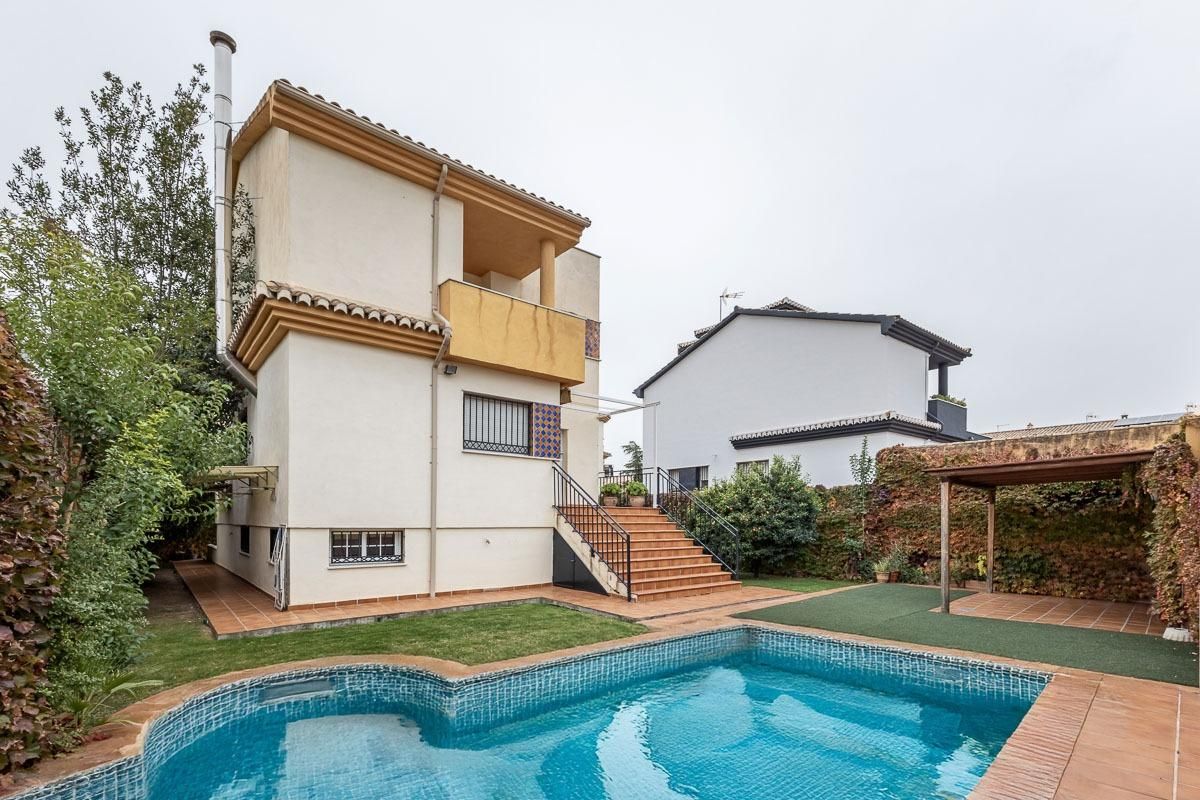 Garden of House or chalet for sale in Peligros  with Heating, Private garden and Terrace