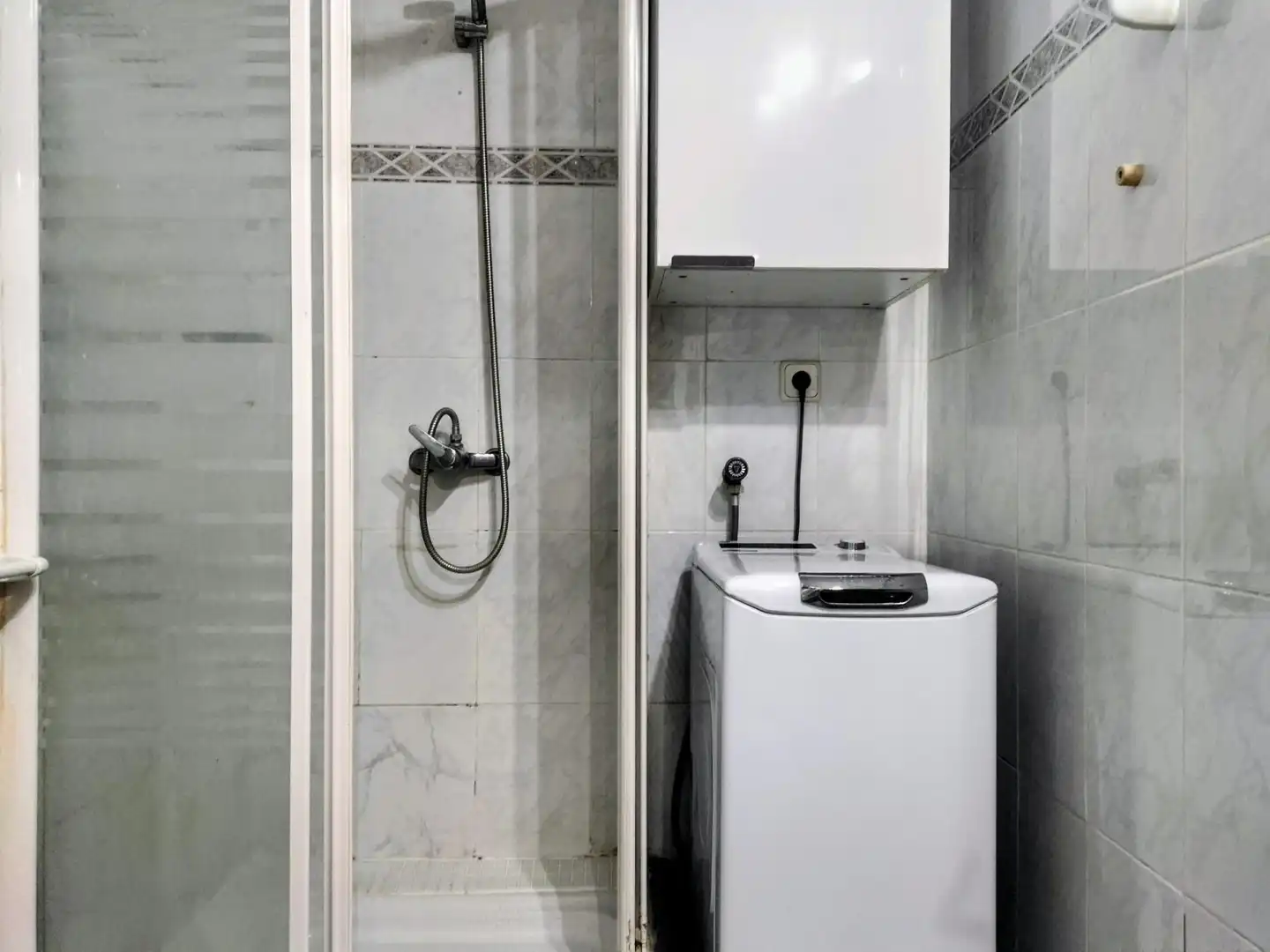 Badezimmer von Wohnung zum Verkauf in Sitges mit Privatgarten und Gemeinschaftspool