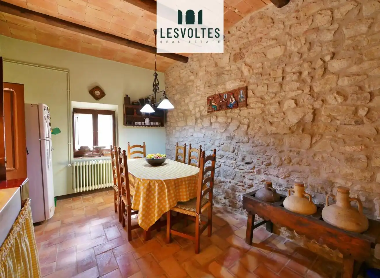 Dining room of Houses for sale in Ullastret  with Heating, Terrace and Internet