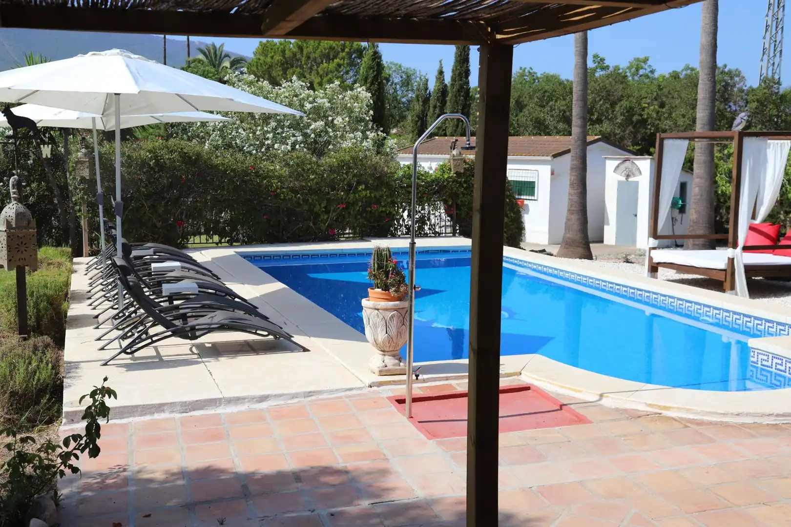 Piscina de Casa o chalet en venta en Alhaurín El Grande con Aire acondicionado, Jardín privado y Piscina