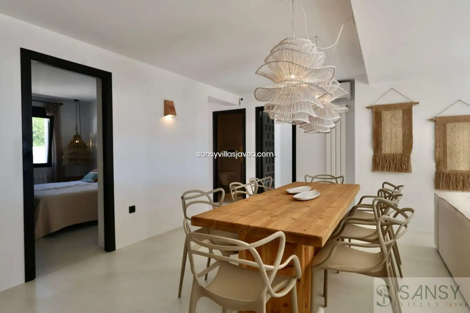 Dining room of Houses for sale in Jávea / Xàbia  with Air Conditioner, Storage room and Furnished
