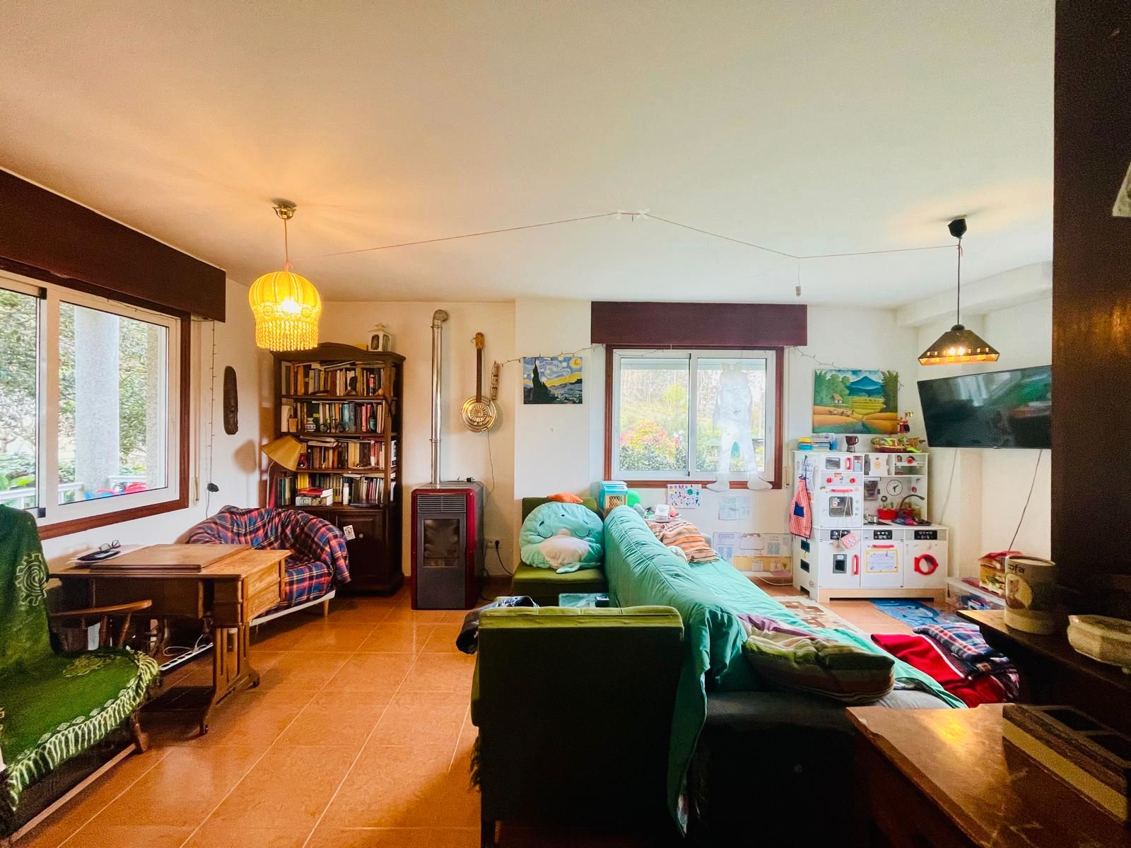 Living room of House or chalet for sale in Gondomar  with Air Conditioner, Heating and Private garden