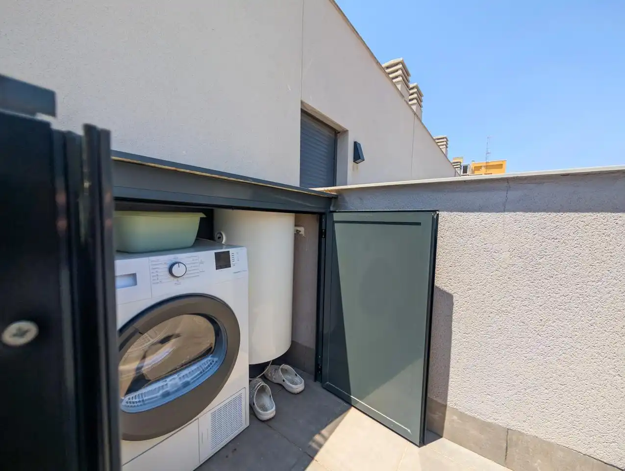Terraza de Casa adosada en venta en Santa Pola con Aire acondicionado, Calefacción y Parquet