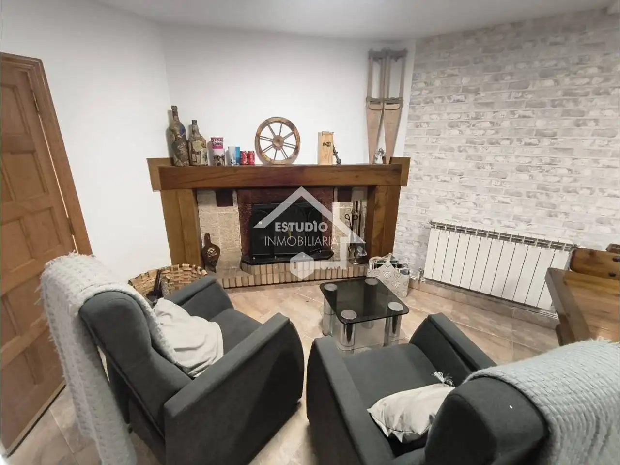 Sala d'estar de Casa o xalet en venda en Bañares, La Rioja
