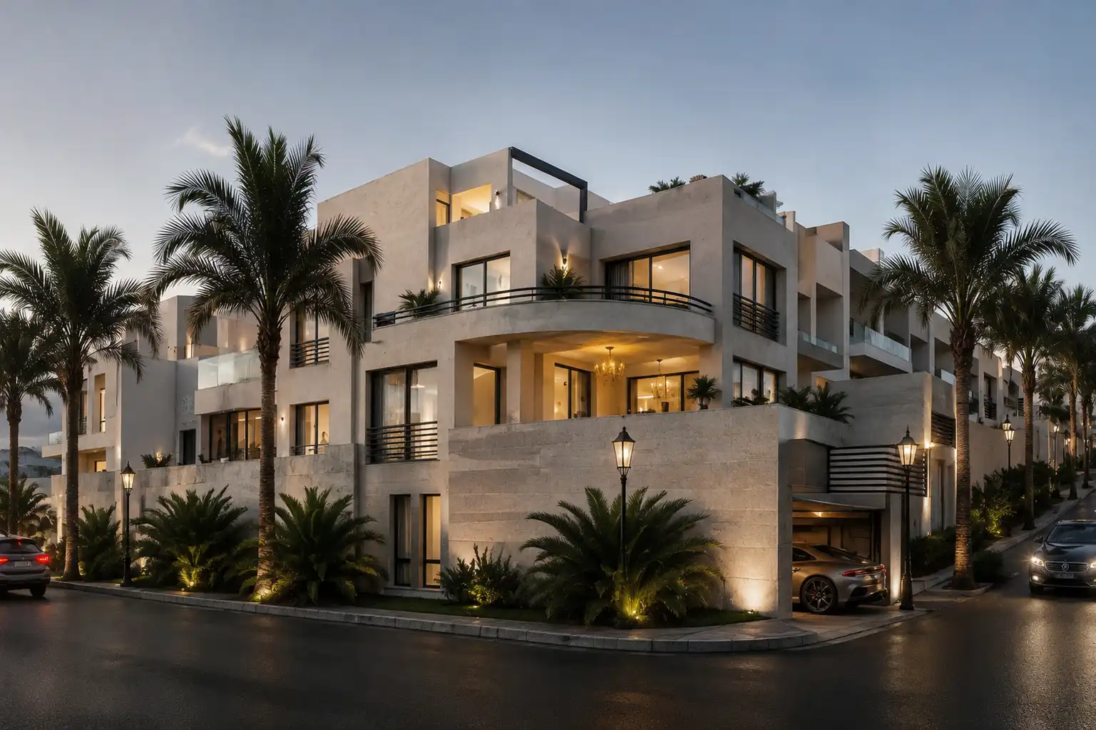 Casa a schiera di nuova costruzione con terrazza in vendita a Avenida los Poetas 32