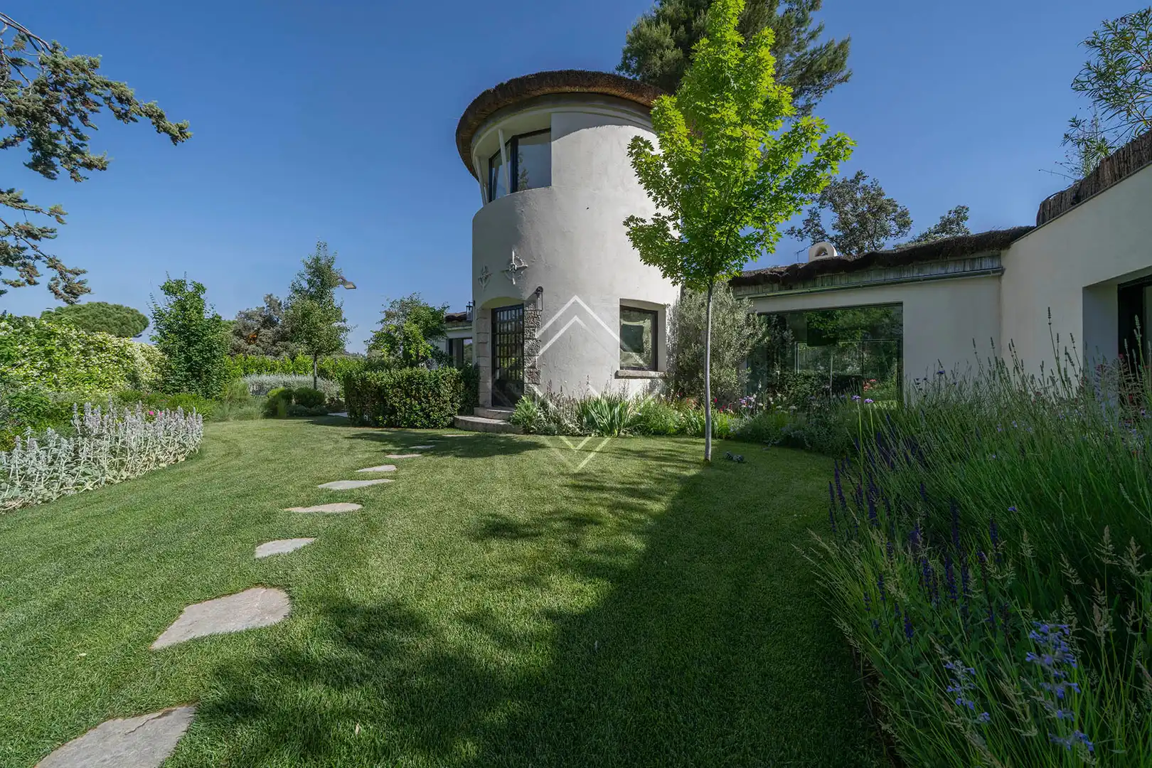 Jardín de Casa o chalet de alquiler en Madrid con Aire acondicionado, Jardín privado y Terraza