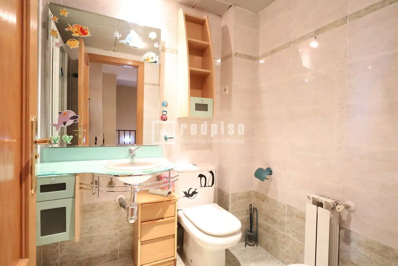 Bathroom of Duplexes for sale in Madrid  with Air Conditioner, Heating and Private garden