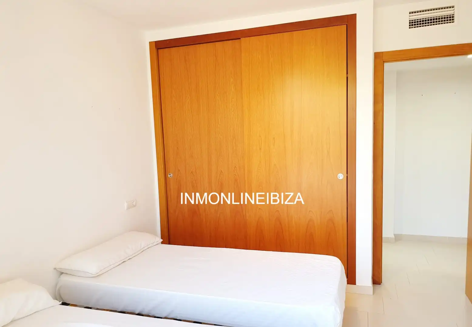 Schlafzimmer von Wohnung zur Miete in Sant Antoni de Portmany mit Klimaanlage, Terrasse und Abstellraum