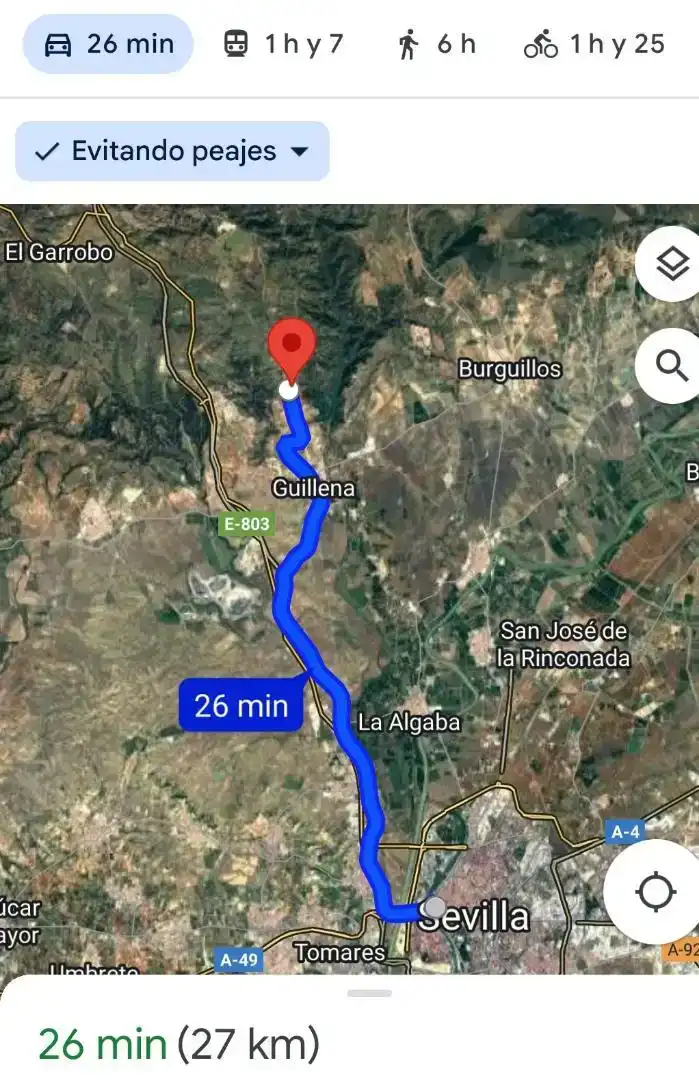 Finca rústica en venda en Guillena