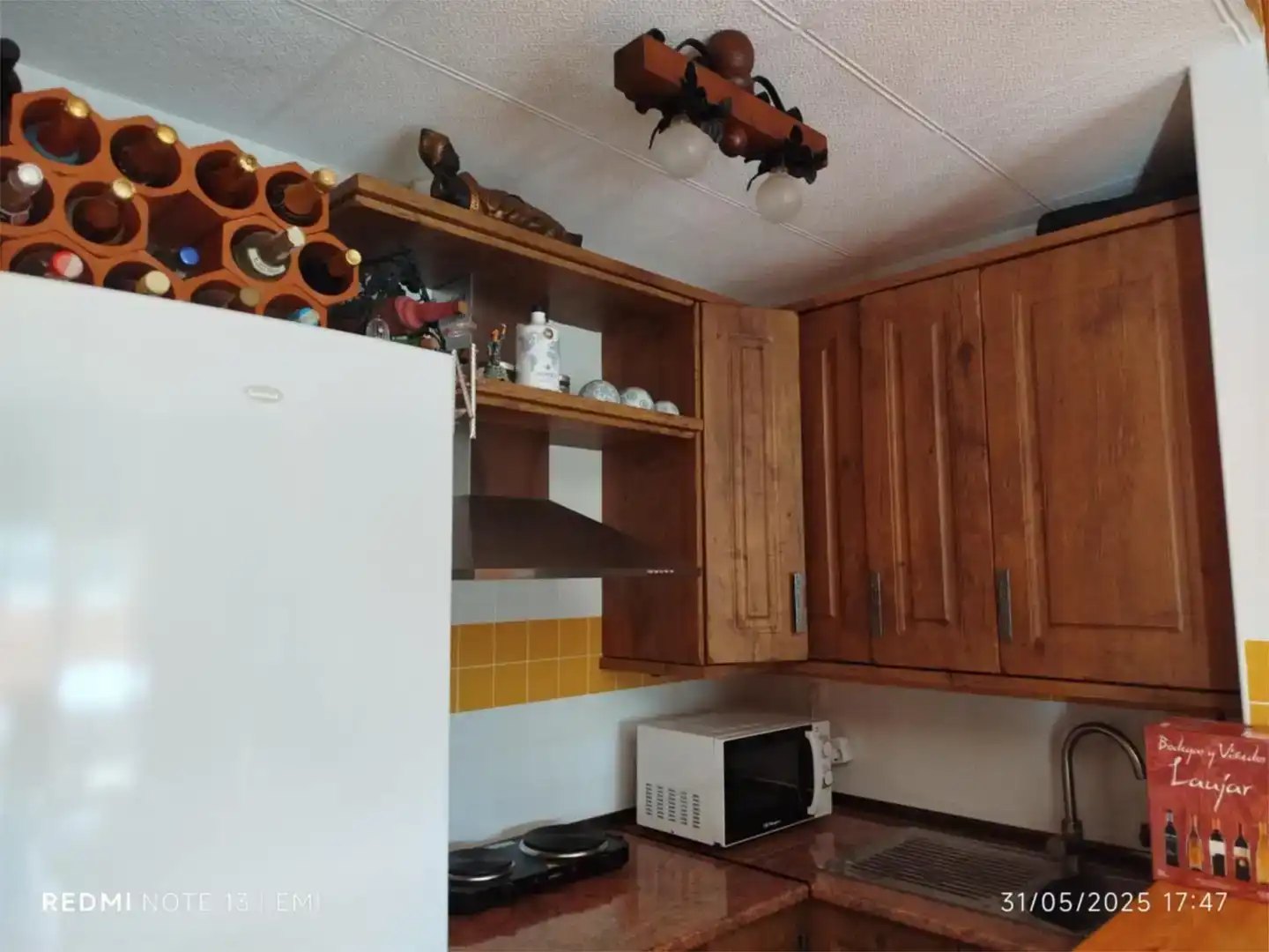 Cocina de Apartamento en venta en Fondón con Trastero, Amueblado y Microondas