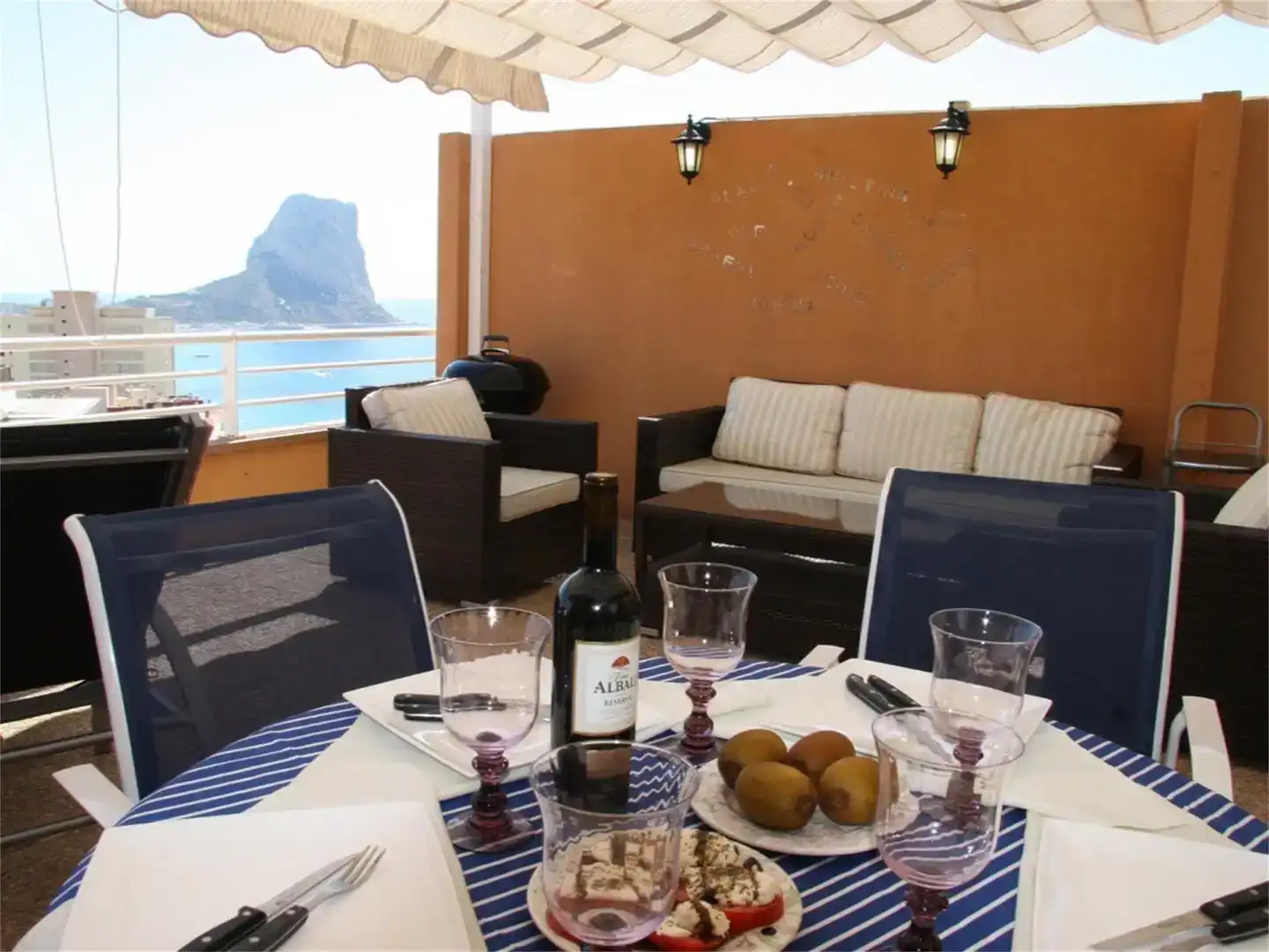 Terrassa de Apartament en venda en Calpe / Calp amb Aire condicionat