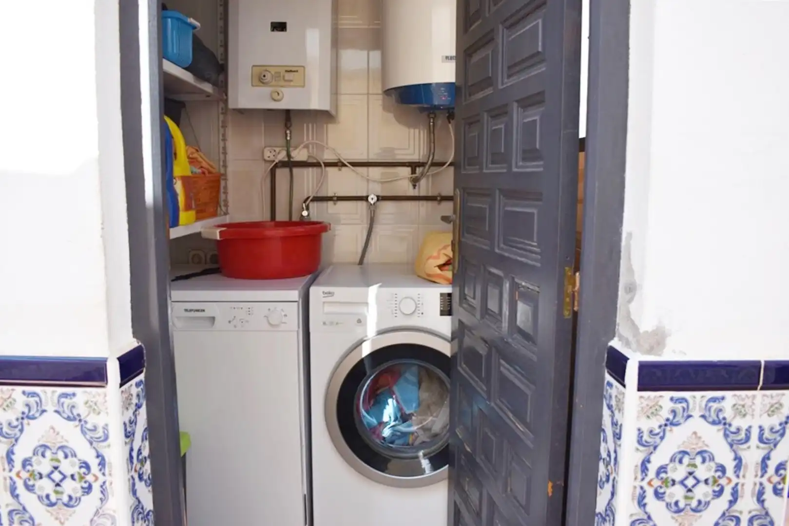 Cocina de Casa o chalet en venta en Mazarrón con Terraza, Trastero y Amueblado